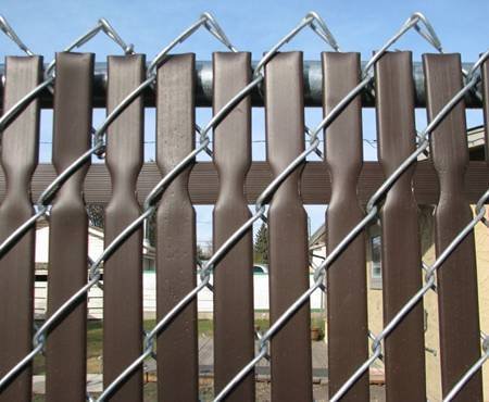 Vinyl coated fence fabric